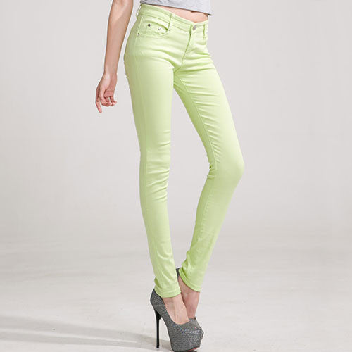 Rubi Fashion Women's Candy Pencil Jeans