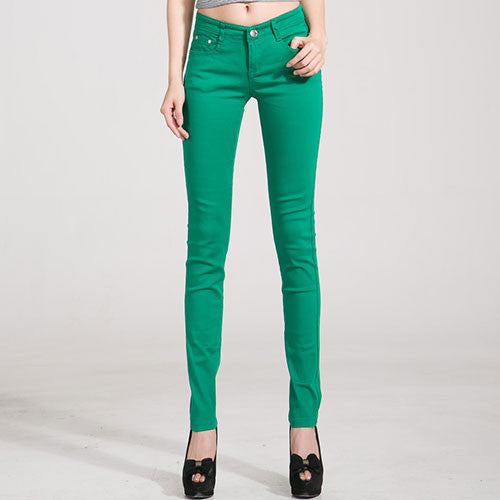 Rubi Fashion Women's Candy Pencil Jeans