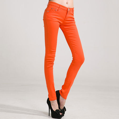 Rubi Fashion Women's Candy Pencil Jeans