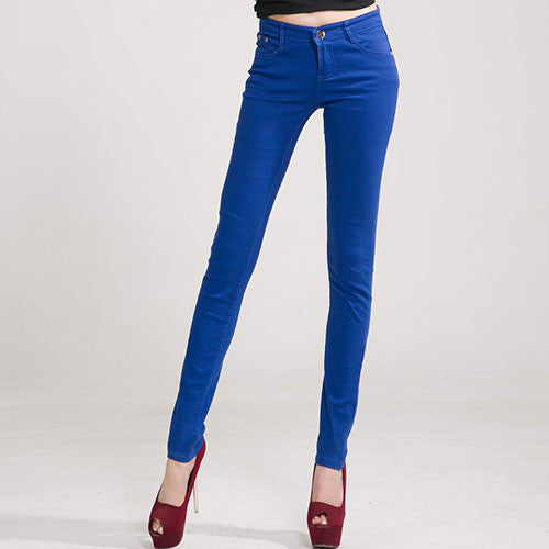 Rubi Fashion Women's Candy Pencil Jeans