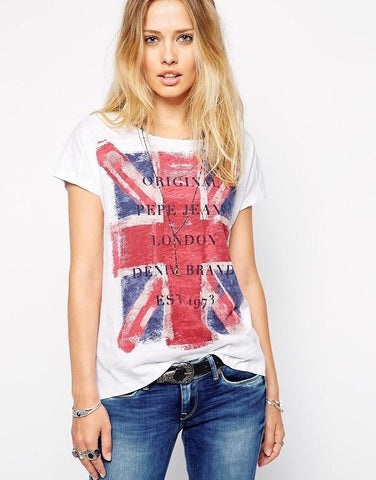 Rubi Fashion British Flag Tops