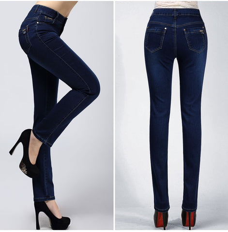 Rubi Fashion Women Skinny Slim Jeans